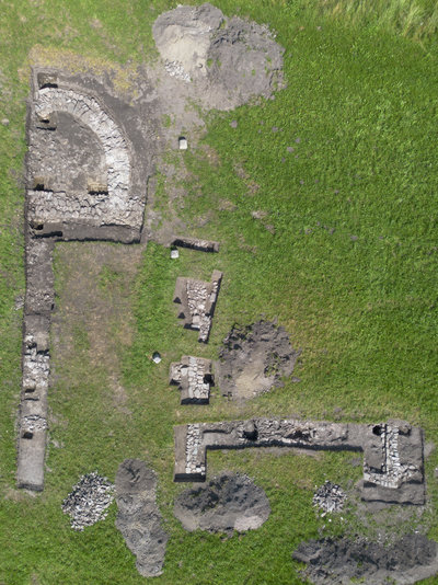 Römische Ausgrabung in Kirchbach