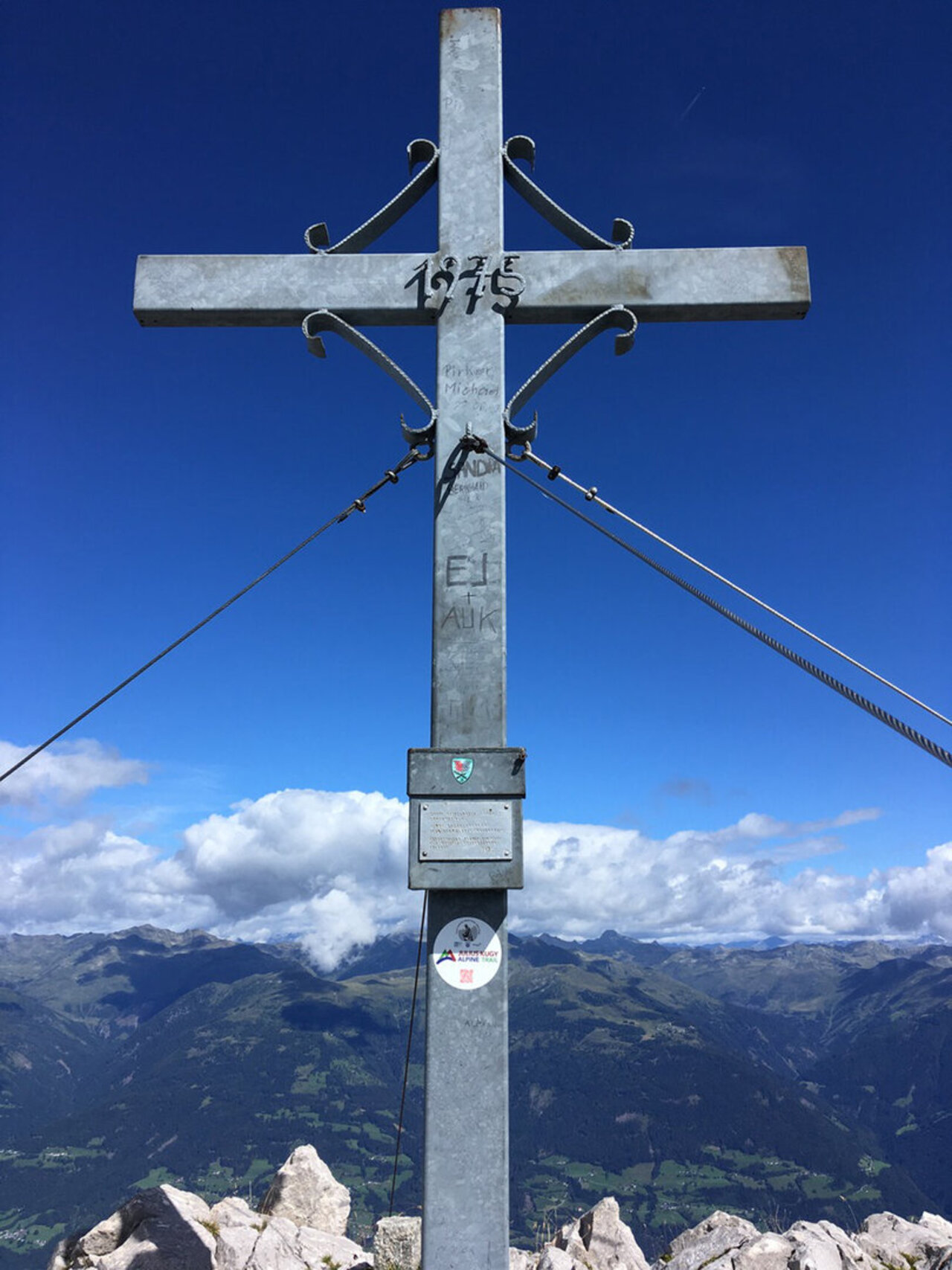 Julius Kugy Alpine Trail - Reißkofel mit Kugy Aufkleber